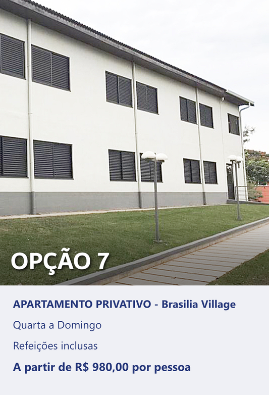 OPCIÓN 07 - APARTAMENTO PRIVADO - Brasilia Village